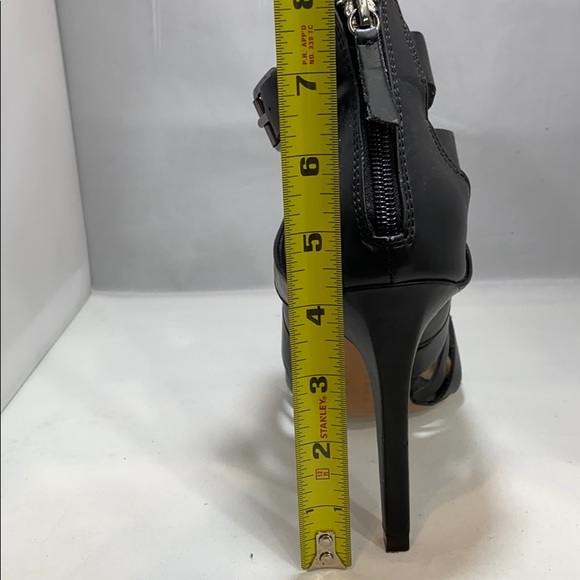 Zara Trafaluc Black Gladiators Heels 39 - Picture 5 of 8